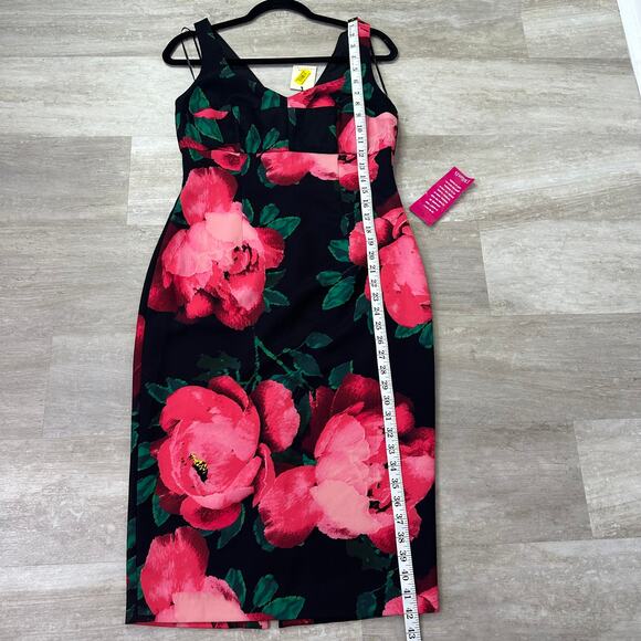 NEW Trina Trina Turk Floral Sheath Dress size 6 - Picture 10 of 10